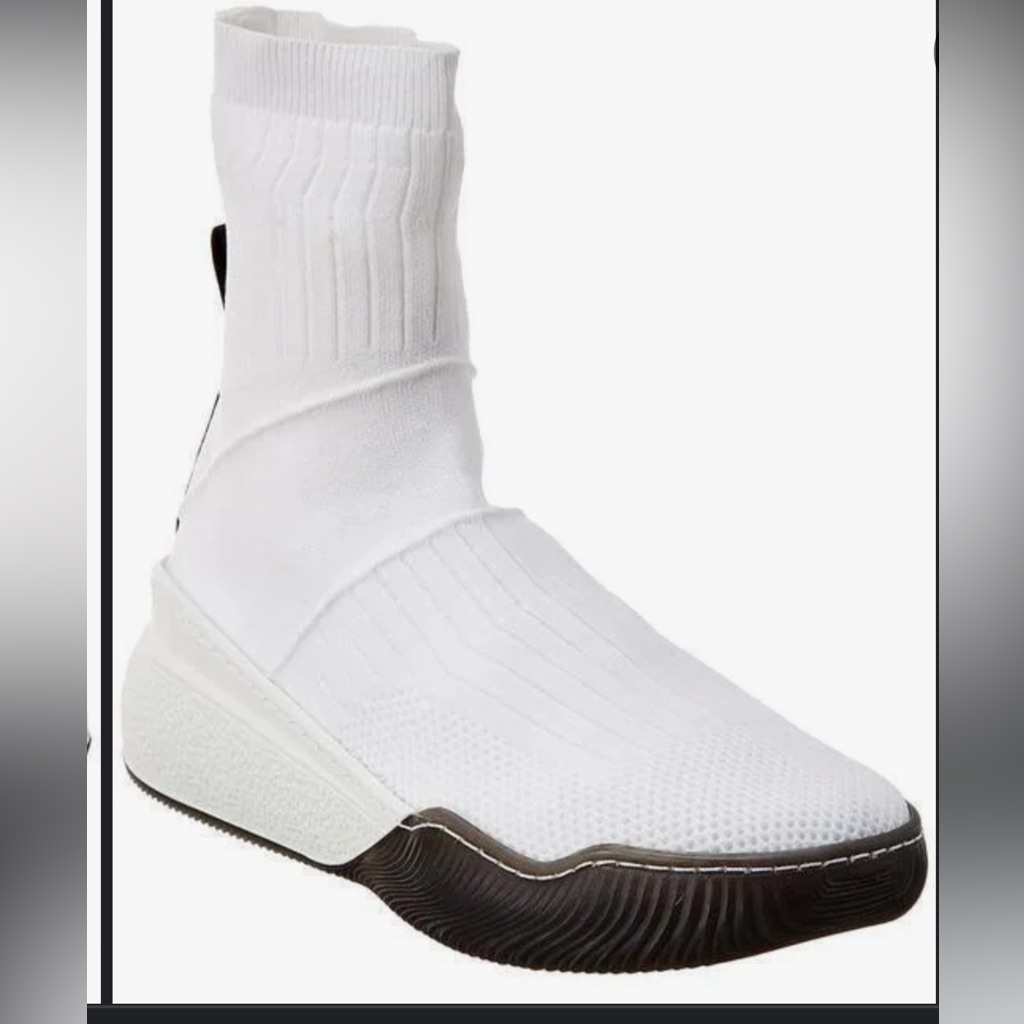 Stella Mccartney White Sock Like Sneaker Brand New
